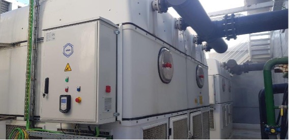 (Installation of Smart cabinet in a car industry cooling tower’s refurbishment)
